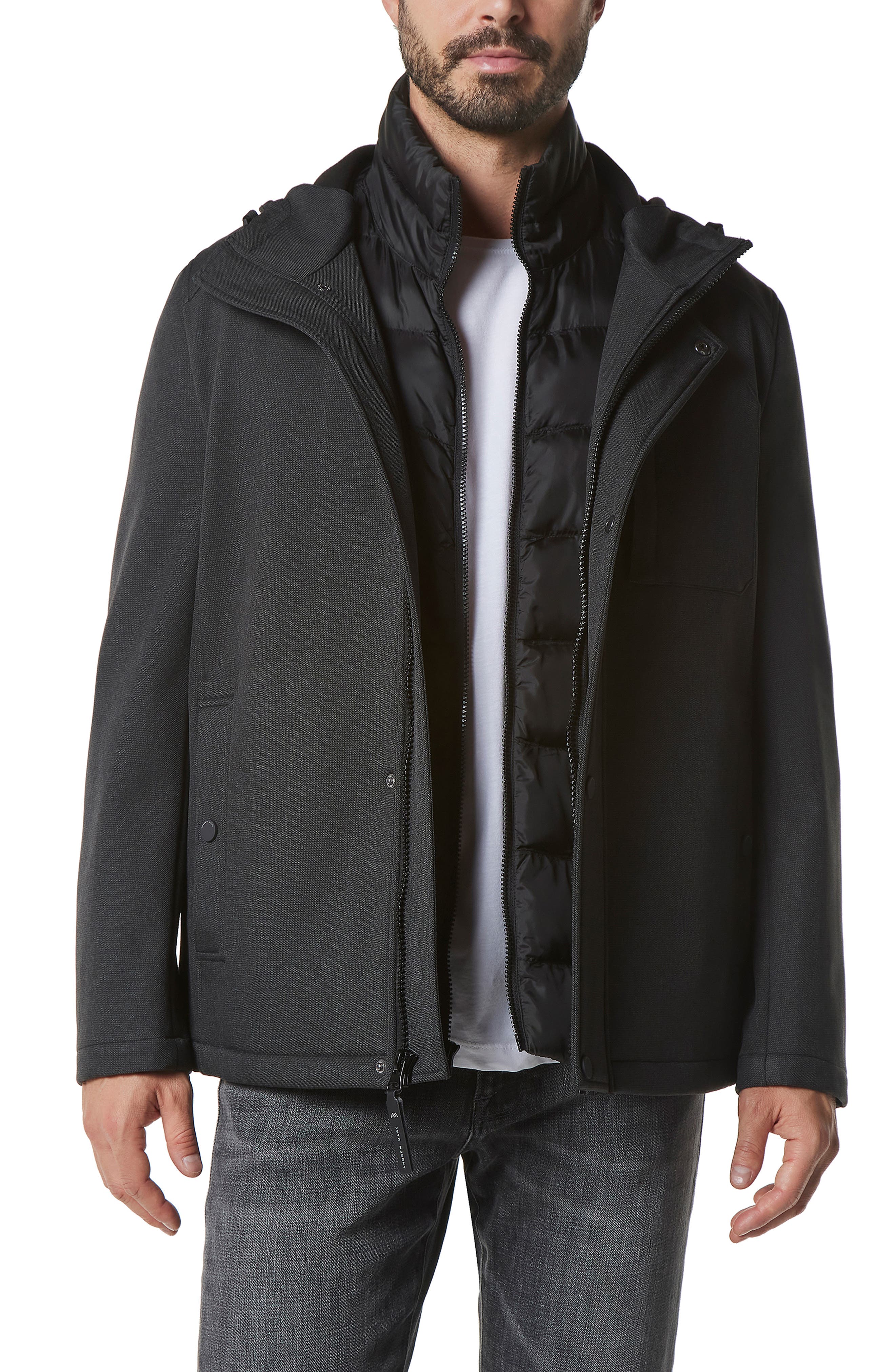 SODO Mens Repel Black Waterproof Jacket SODO Mens Repel Black Waterproof Jacket